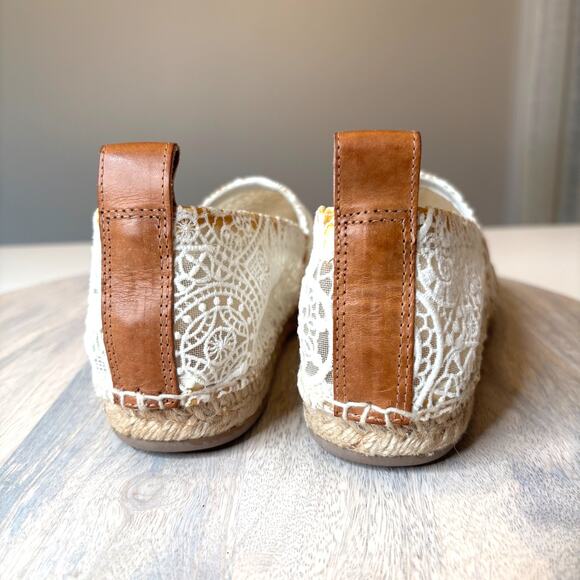 Chloé Fabri Lace Espadrilles White 38 Women's Designer Shoes NIB Box Dust Bag - Picture 11 of 13